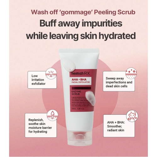 Heimish - *Heimish RX* - AHA BHA Facial Scrub - Acne Skin