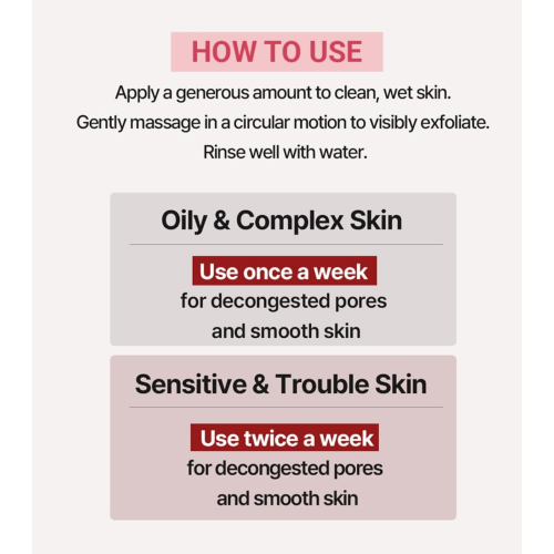 Heimish - *Heimish RX* - AHA BHA Facial Scrub - Acne Skin