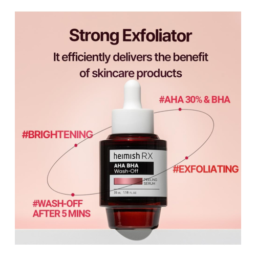 Heimish - *Heimish RX* - AHA BHA Facial Exfoliating Serum - Acne Skin