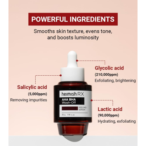 Heimish - *Heimish RX* - AHA BHA Facial Exfoliating Serum - Acne Skin