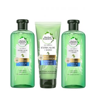 Herbal Essences - *Bio Renew* - Pack strengthens & hydrates - 2 Shampoos + Conditioning