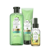 Herbal Essences - *Bio Renew* - Repairs & softens pack - Shampoo + Conditioner + Anti-frizz spray