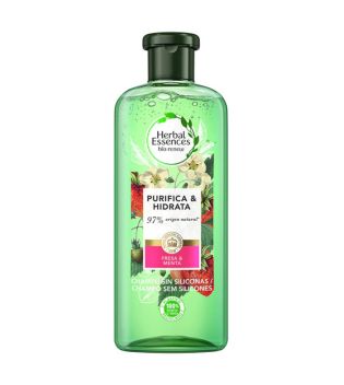 Herbal Essences - *Bio Renew* - Purifying shampoo with white strawberry & sweet mint 400ml