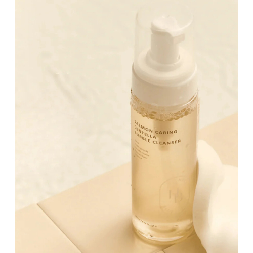 Heveblue - Facial Cleanser Salmon Caring Centella Bubble