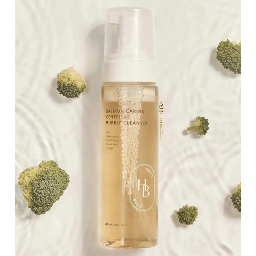Heveblue - Facial Cleanser Salmon Caring Centella Bubble