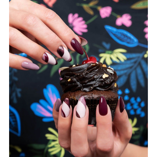 Hi Hybrid - Semi-permanent nail polish - 201: Intense Cranberry