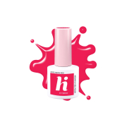 Hi Hybrid - Semi-permanent nail polish - 233: Neon Red