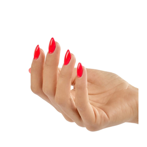 Hi Hybrid - Semi-permanent nail polish - 233: Neon Red