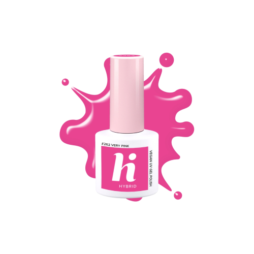 Hi Hybrid - Semi-permanent nail polish - 262: Very Pink