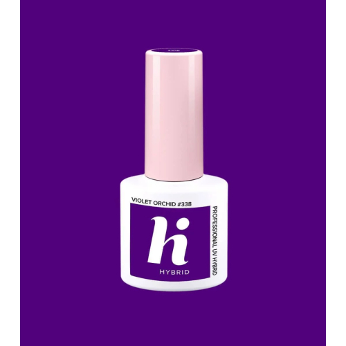 Hi Hybrid - Semi-permanent nail polish - 338: Violet Orchid