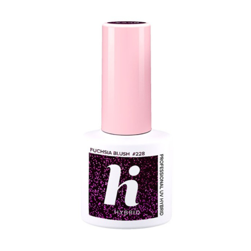 Hi Hybrid - *Hi Party* - Semi-Permanent Nail Polish -  228: Fuchsia Blush