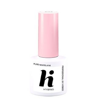 Hi Hybrid - *Hi Sport* - Semi-Permanent Nail Polish - 114: Pure White