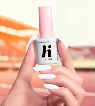 Hi Hybrid - *Hi Sport* - Semi-Permanent Nail Polish - 114: Pure White