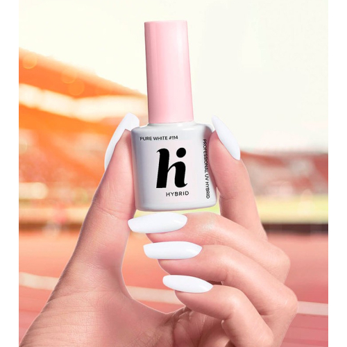 Hi Hybrid - *Hi Sport* - Semi-Permanent Nail Polish - 114: Pure White