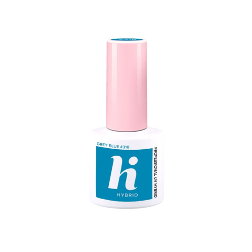 Hi Hybrid - *Hi Unicorn* - Semi-Permanent Nail Polish - 318: Grey Blue