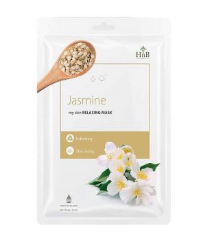 HNB - Refreshing and Toning Face Mask - Jasmine