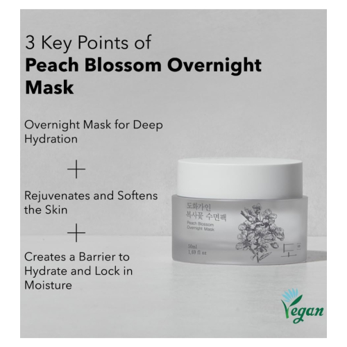 House of Dohwa - Nourishing Facial Mask Peach Blossom Overnight Mask