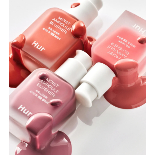 House of HUR - Blush Moist Ampoule Blusher - 08: Berry Purple