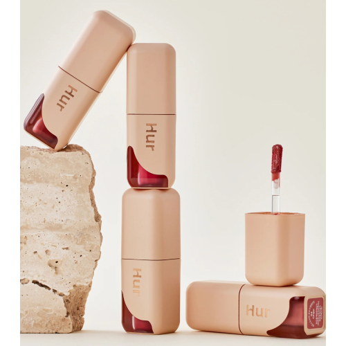 House of HUR - Lip Tint Glowy Ampoule Tint - 02: Brown Red
