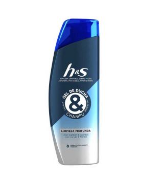 H&S - Shower Gel and anti-dandruff shampoo Deep Cleaning 300ml