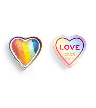 I Heart Makeup - Hearts x Pride Highlighter - Love