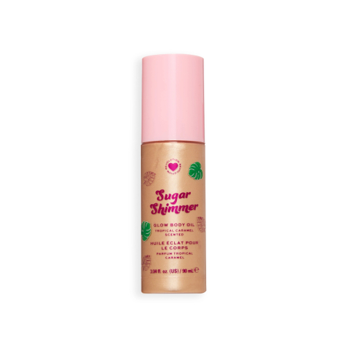 I Heart Revolution - Body Oil Caramel Glow - Sugar Shimmer Gold