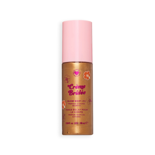 I Heart Revolution - Body Oil Tropical Caramel Glow - Creme Brulee Bronze