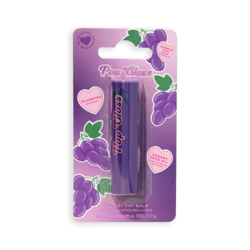 I Heart Revolution - Lip Balm Pop Gloss - Grape Purple