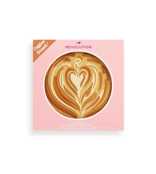 I Heart Revolution - Powder bronzer Tasty Coffee - Cappuccino