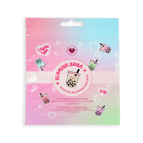 I Heart Revolution - *I Heart Boba* - Anti-blemish patches Blemish Boba - Matcha tea extract