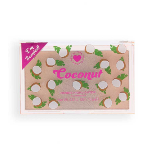 I Heart Revolution - Powder Highlighter Ombre Highlighter - Coconut