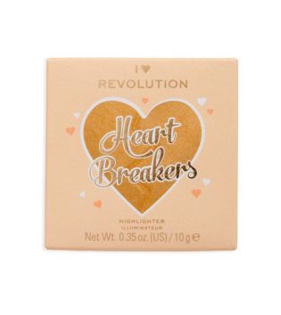 I Heart Revolution - Heart Breakers Powder highlighter - Golden