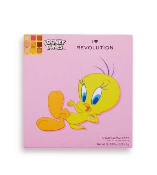 I Heart Revolution - *Looney Tunes* - Mini Eyeshadow Palette - Tweety Bird
