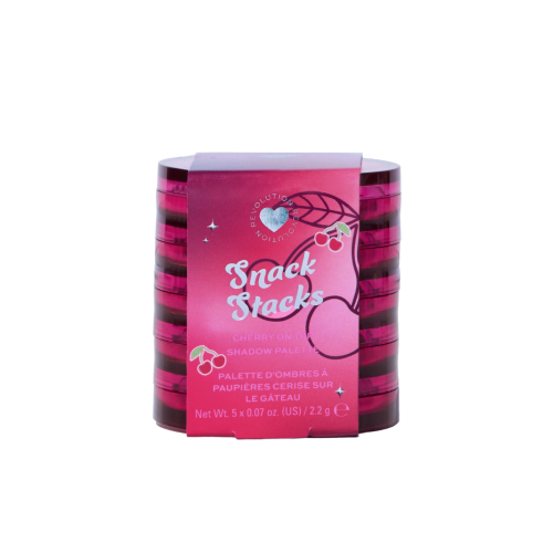 I Heart Revolution - *Midnight Cherry* - Snack Stacks Eyeshadow Palette - Cherry On Top