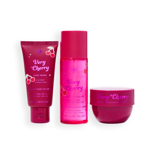 I Heart Revolution - *Midnight Cherry* - Body Care Set Very Cherry