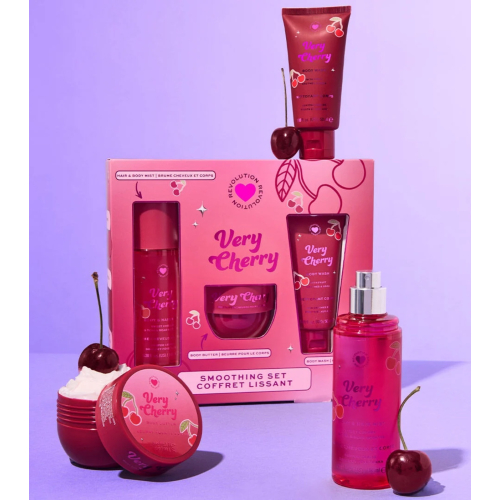 I Heart Revolution - *Midnight Cherry* - Body Care Set Very Cherry