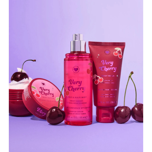 I Heart Revolution - *Midnight Cherry* - Body Care Set Very Cherry