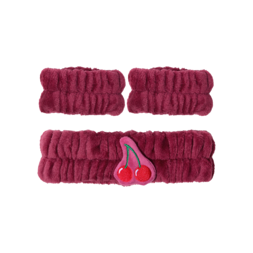 I Heart Revolution - *Midnight Cherry* - Headband + wristband set Very Cherry