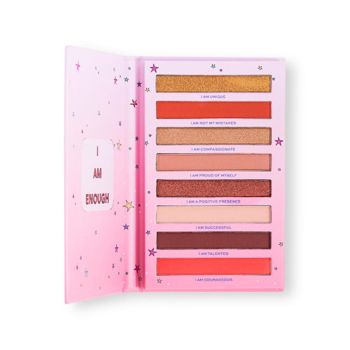 I Heart Revolution - Eyeshadow Palette Affirmation Book - I Am Enough