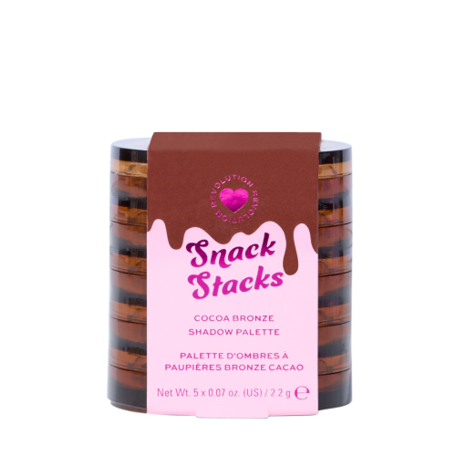 I Heart Revolution - Eyeshadow Palette Snack Stacks - Cocoa Bronze