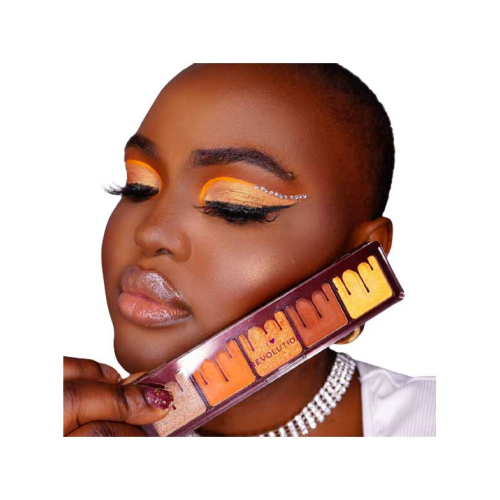 I Heart Revolution - Eyeshadow Palettes Mini Chocolate - Chocolate Fudge
