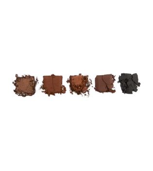 I Heart Revolution - Eyeshadow Palettes Mini Chocolate - Dark Chocolate Brownie