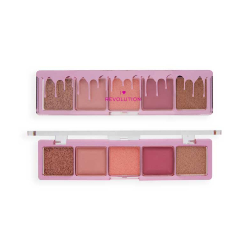 I Heart Revolution - Eyeshadow Palettes Mini Chocolate - Raspberry Fool