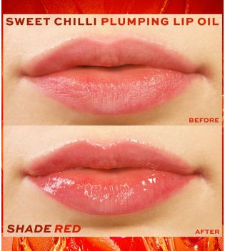 I Heart Revolution - *Sweet Chilli* - Volumizing Lip Oil - Red