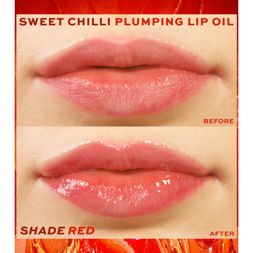 I Heart Revolution - *Sweet Chilli* - Volumizing Lip Oil - Red