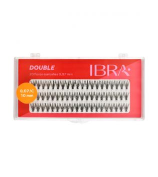 Ibra - Individual false eyelashes 20D/0.07 C - 10mm