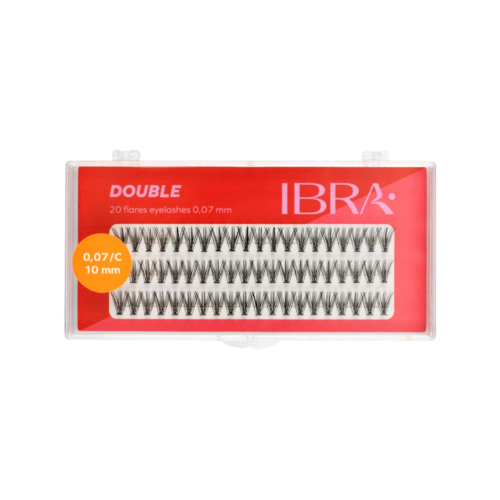 Ibra - Individual false eyelashes 20D/0.07 C - 10mm