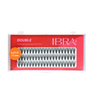 Ibra - Individual false eyelashes 20D/0.07 C - 11mm