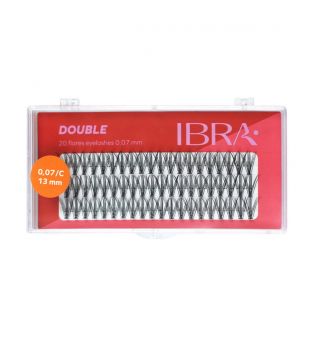 Ibra - Individual false eyelashes 20D/0.07 C - 13mm