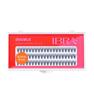 Ibra - Individual false eyelashes 20D/0.07 C - 8mm